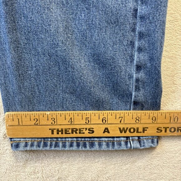 Levi's Jeans Mens 42x30 550 Relaxed Fit Jeans Medium Wash Denim‎ Classic Style - Picture 6 of 12